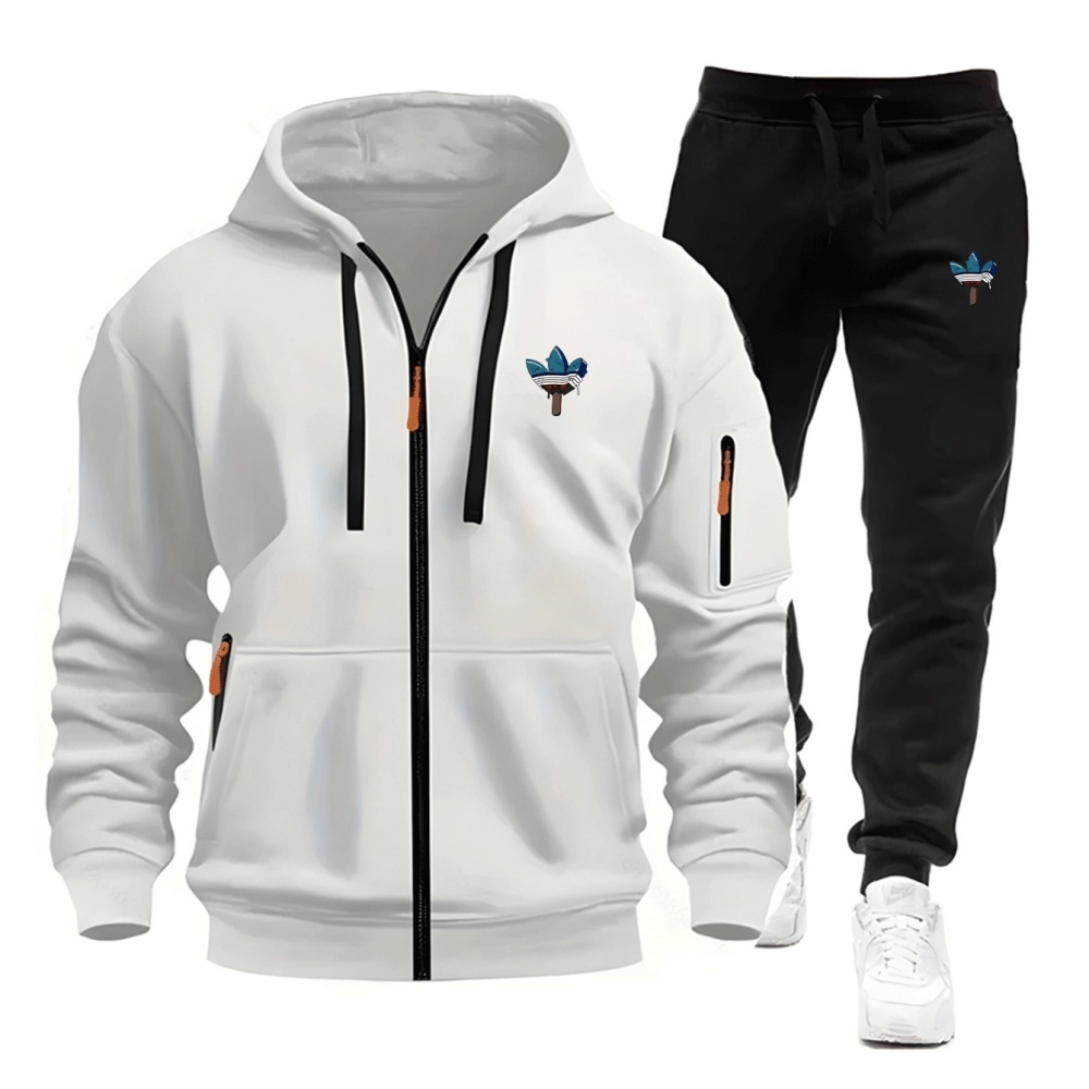 Streetwear Brand Tracksuit - 2026 Herenmerk 2-delige hoodie trainingspak casual