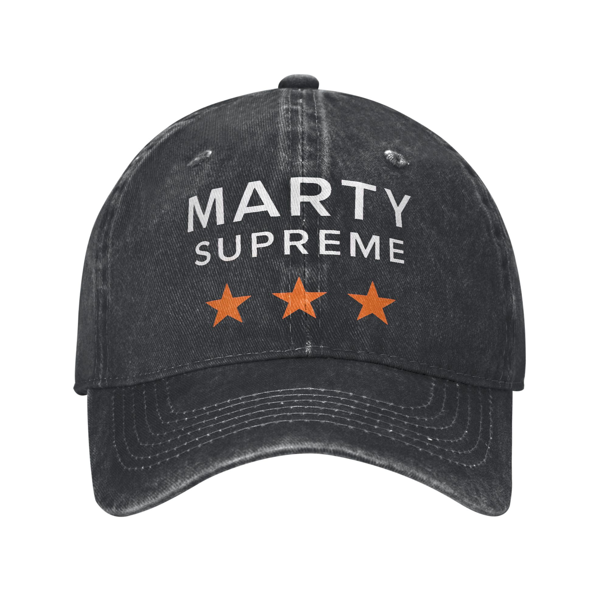 Supreme Brand Streetwear - Marty Supreme Movie Print Cap voor