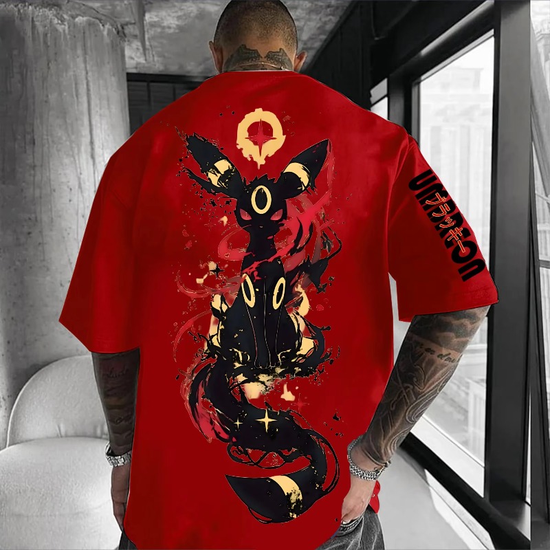 Streetwear Brand In Japan - Pokémon Co-branded T-shirt met print 2025,