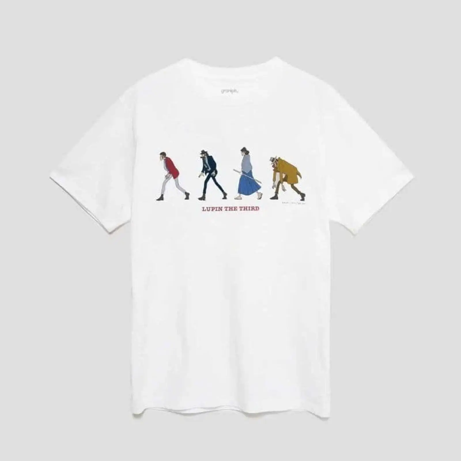 Streetwear Brand Designer - Graniph Lupin III T-shirt maat L