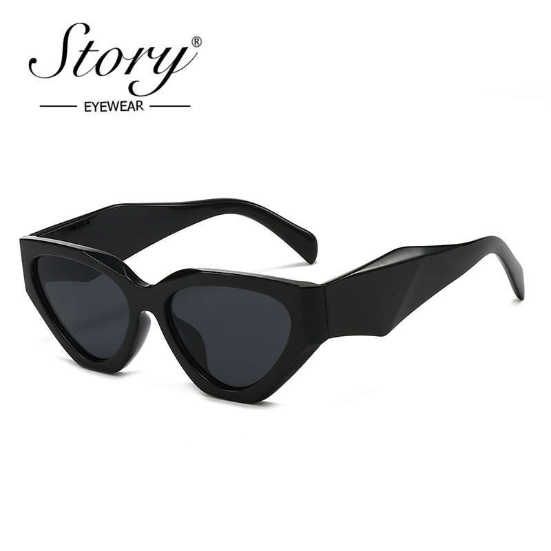 STORY Trendy Grote Cat Eye Zon - Streetwear Brand Red recensie en prijs