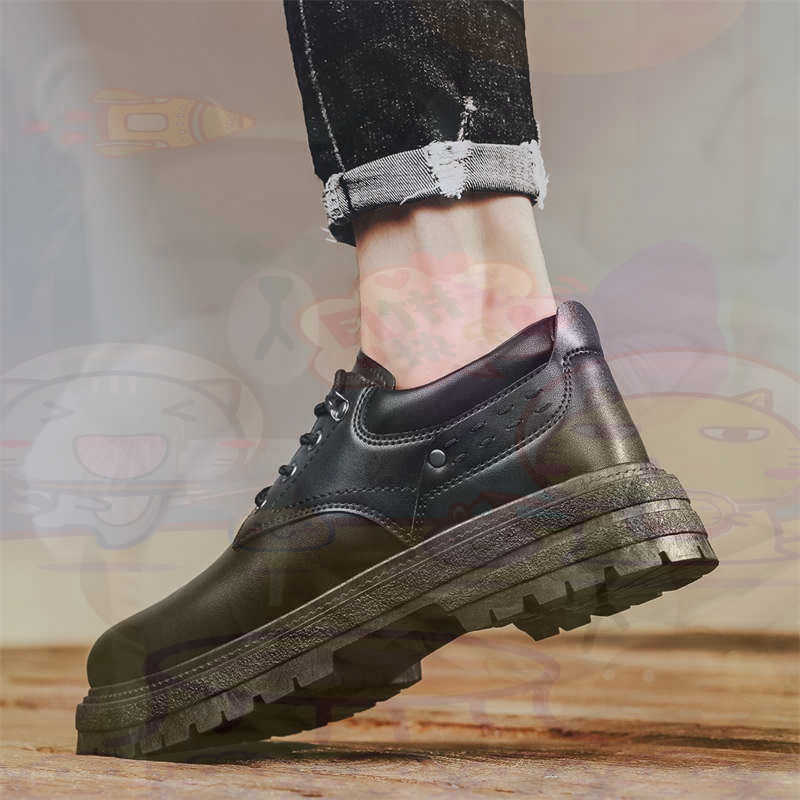 Donker natuurlijk leer Mode-sn - Streetwear Brand Famous recensie en prijs