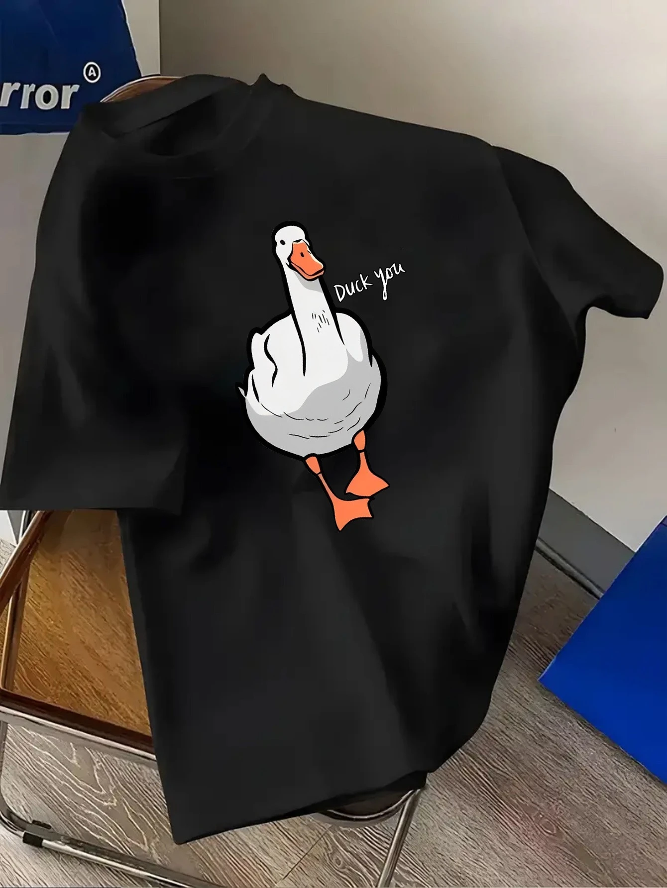 Grappige Eend Print Katoenen T - Streetwear Brand Fashion recensie en prijs