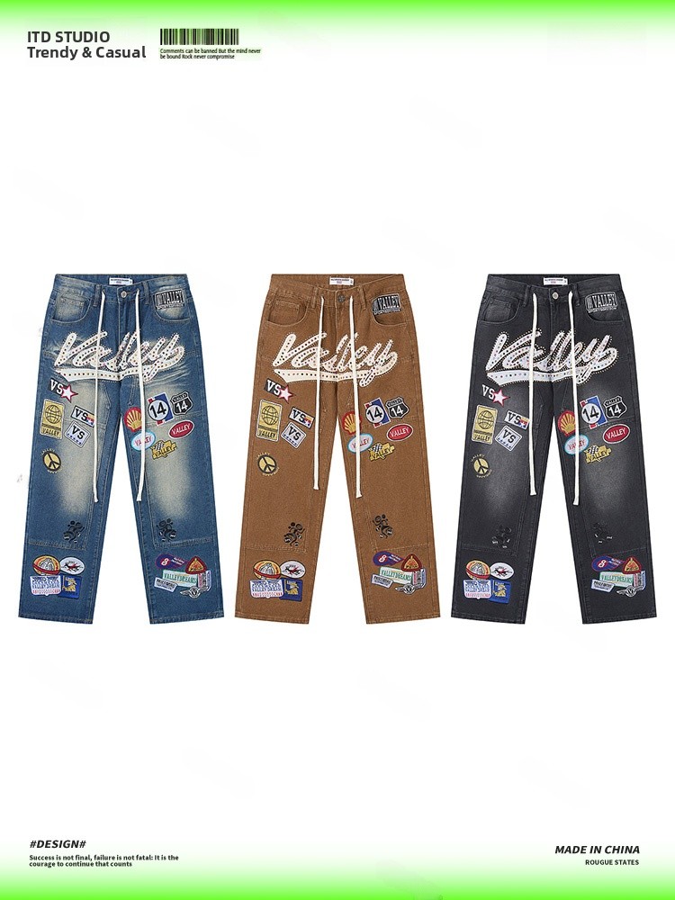 VALLEY Geborduurde Loose High  - Valley Streetwear Brand recensie en prijs