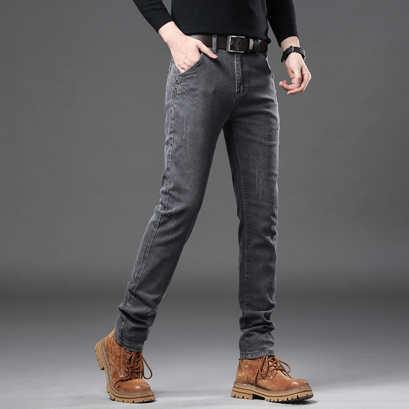 Nieuwe puur grijze Koreaanse s - Streetwear Brand Denim recensie en prijs