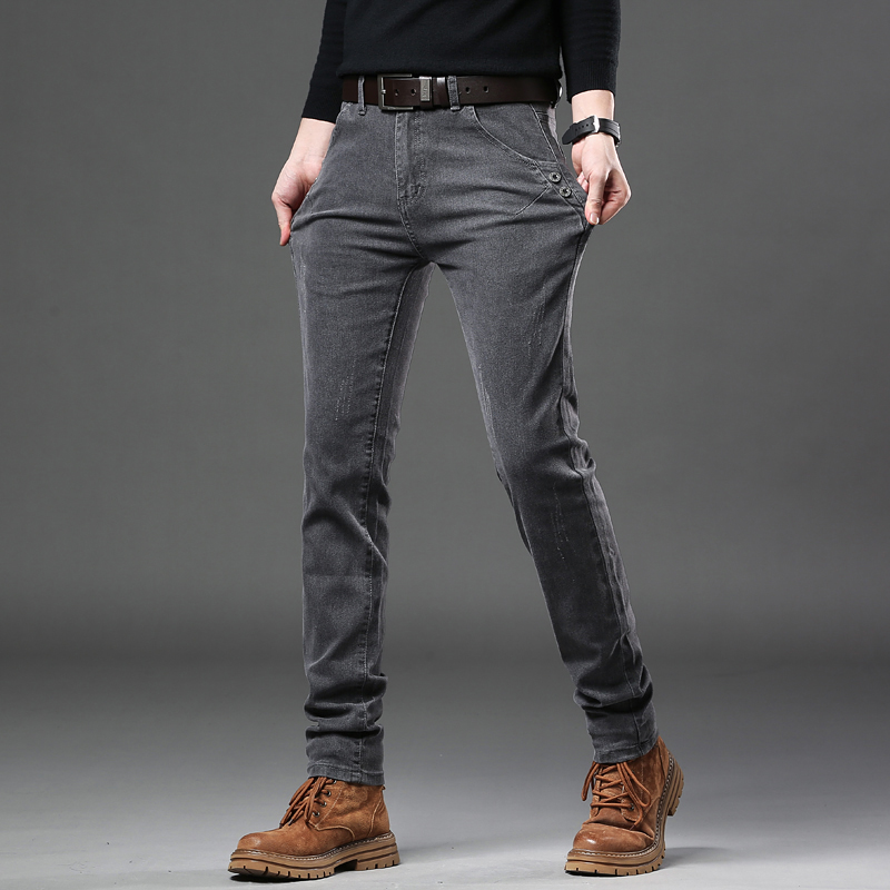 Nieuwe puur grijze Koreaanse s - Streetwear Brand Denim recensie en prijs