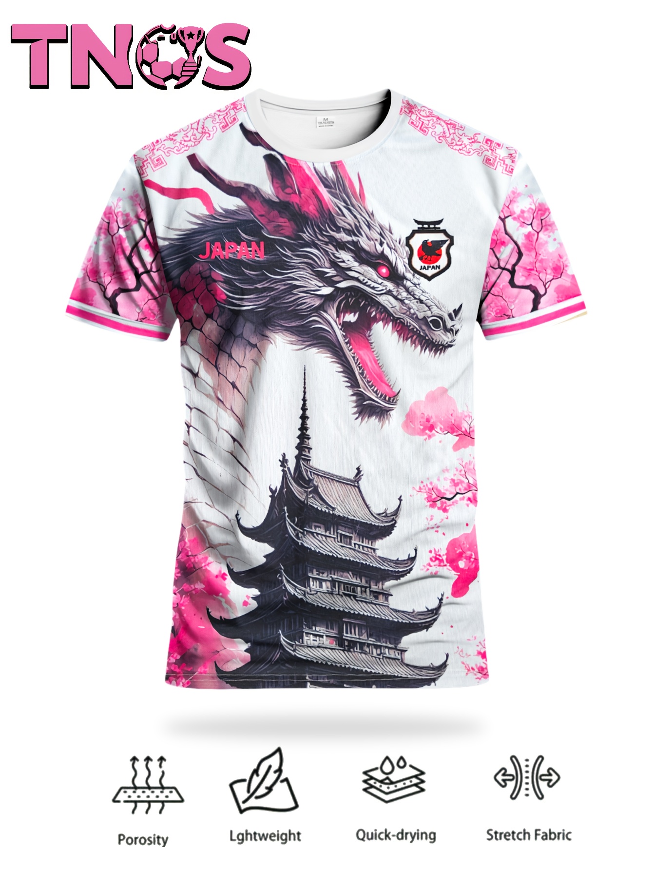 TNOS Sportmerk Japan voetbalte - Streetwear Brand In Japan recensie en prijs