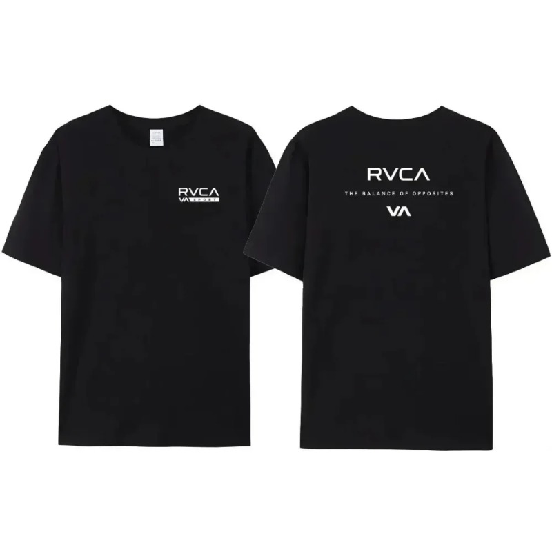 RVCA T-shirt Mannen Vrouwen Zw - Streetwear Brand Designer recensie en prijs