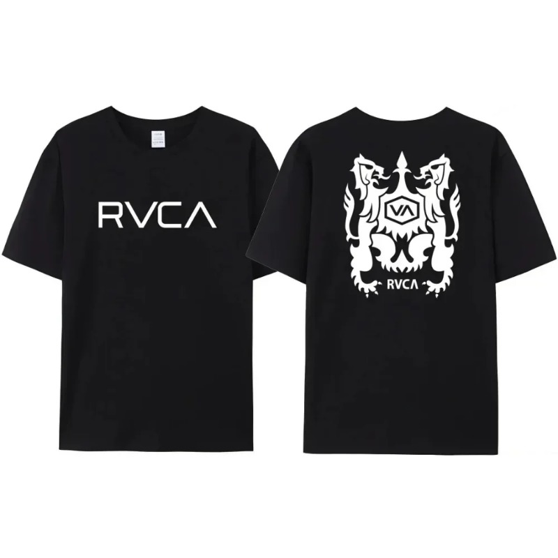 RVCA T-shirt Mannen Vrouwen Zw - Streetwear Brand Designer recensie en prijs