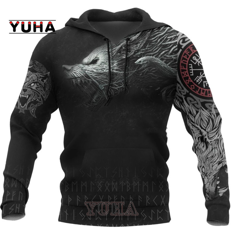 Wolf Gedrukt Hoodies Mannen 3d - Streetwear Brand Tracksuit recensie en prijs