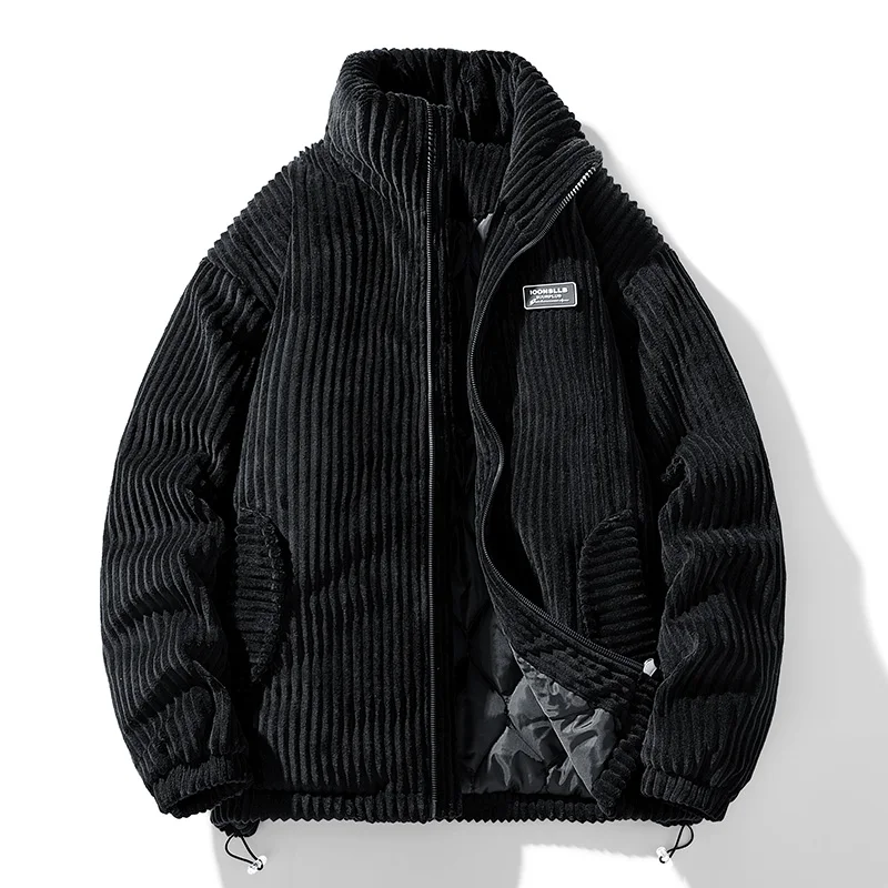 Mannen Winter Corduroy Puffer  - Streetwear Brand Fashion recensie en prijs