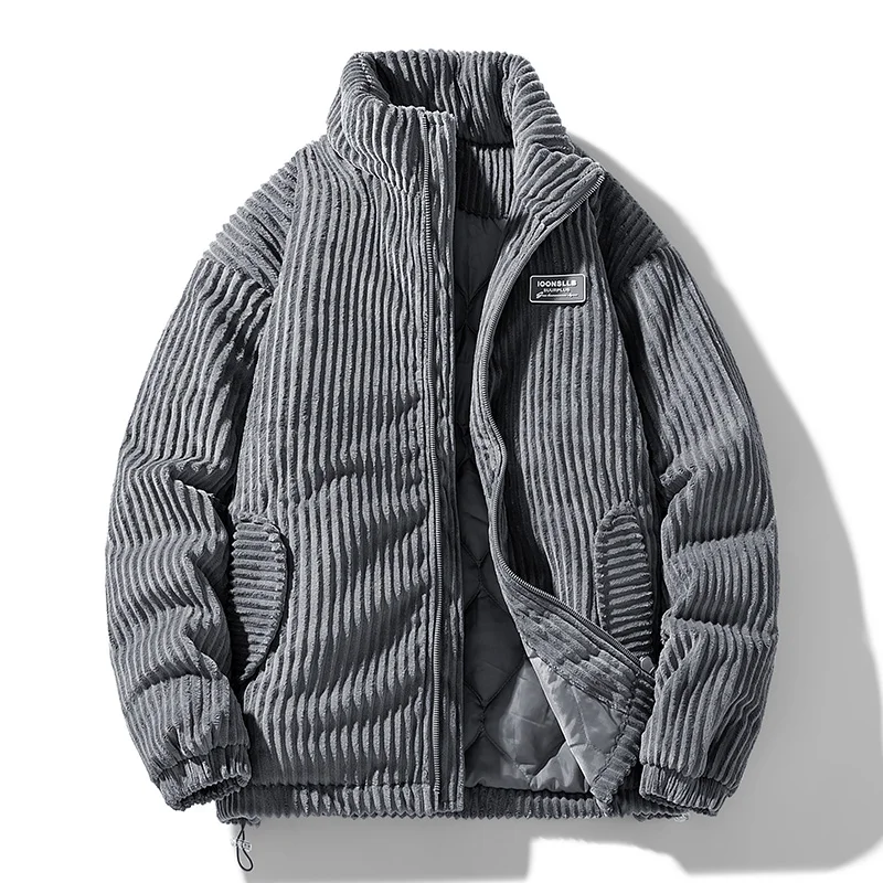 Mannen Winter Corduroy Puffer  - Streetwear Brand Fashion recensie en prijs