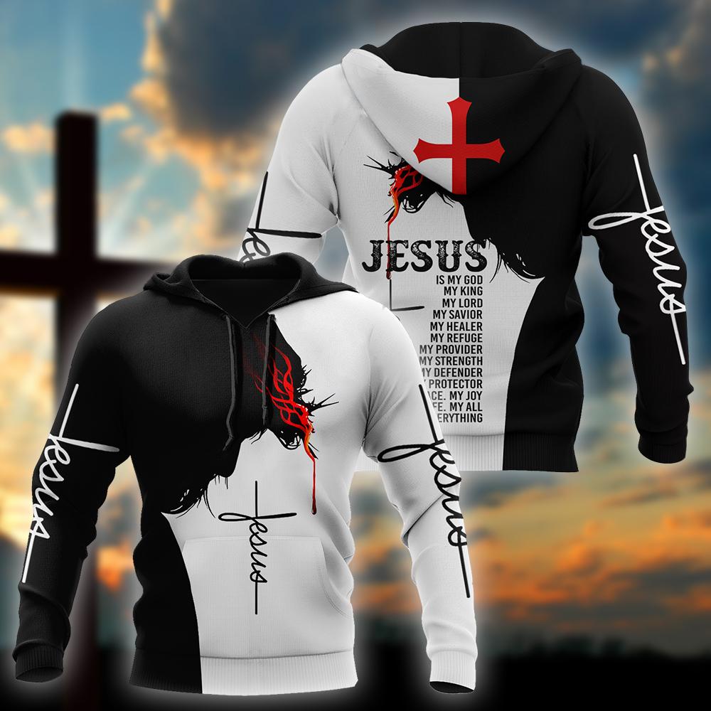 Herfst Merk Hoodies Jesus Tatt - Streetwear Brand Tracksuit recensie en prijs